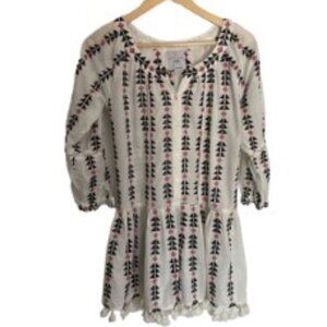 Area Stars Sorrento Embroidered Boho Dress Small